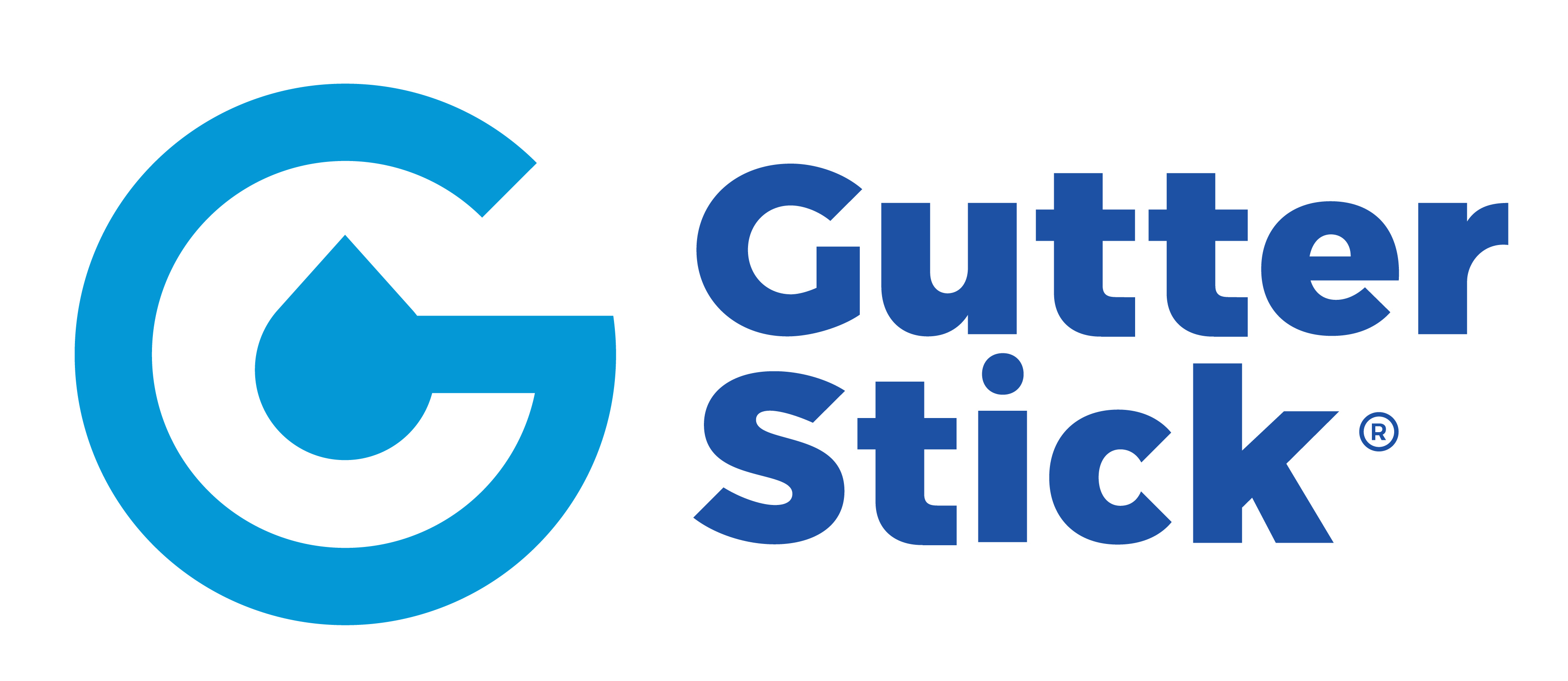 Gutter stick secondary logo